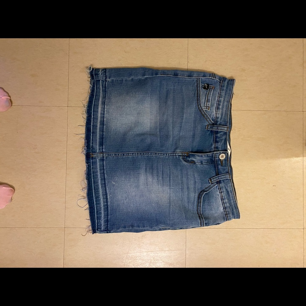 Denim Mini skirt
